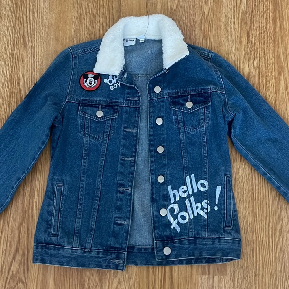 DISNEY DENIM MICKEY MOUSE JACKET - Picture 3 of 5